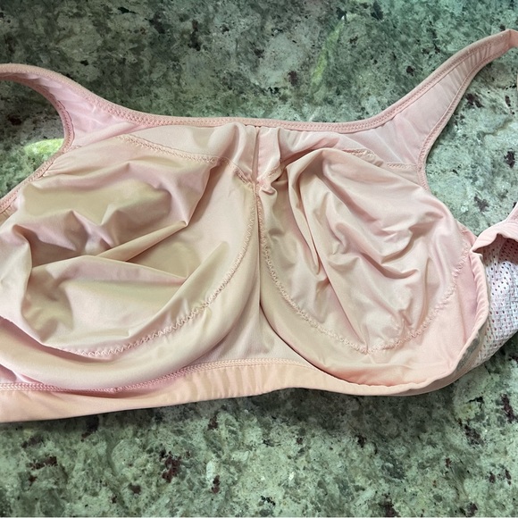 GLAMORISE 42F High Impact Seamless Underwire Sports Bra Pink - Picture 15 of 15